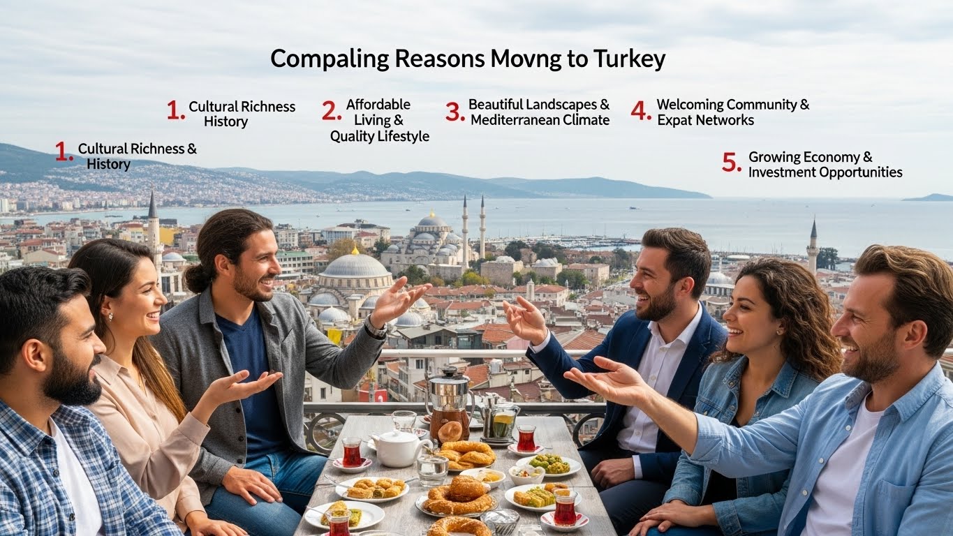 Living in Türkiye: 5 Key Advantages for Gulf Expatriates